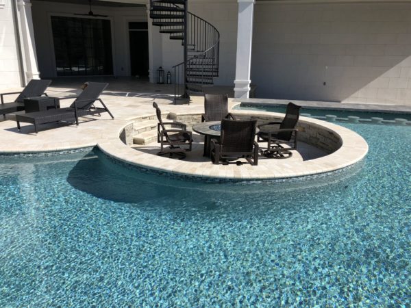 Luxury Swimming Pool Designed and Built by Georgia Classic Pool