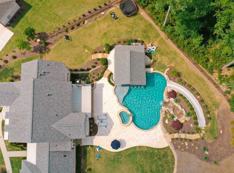 Outdoor Living, Outdoor Kitchen, Pool Cabana Designed and Built by Georgia Classic Pool