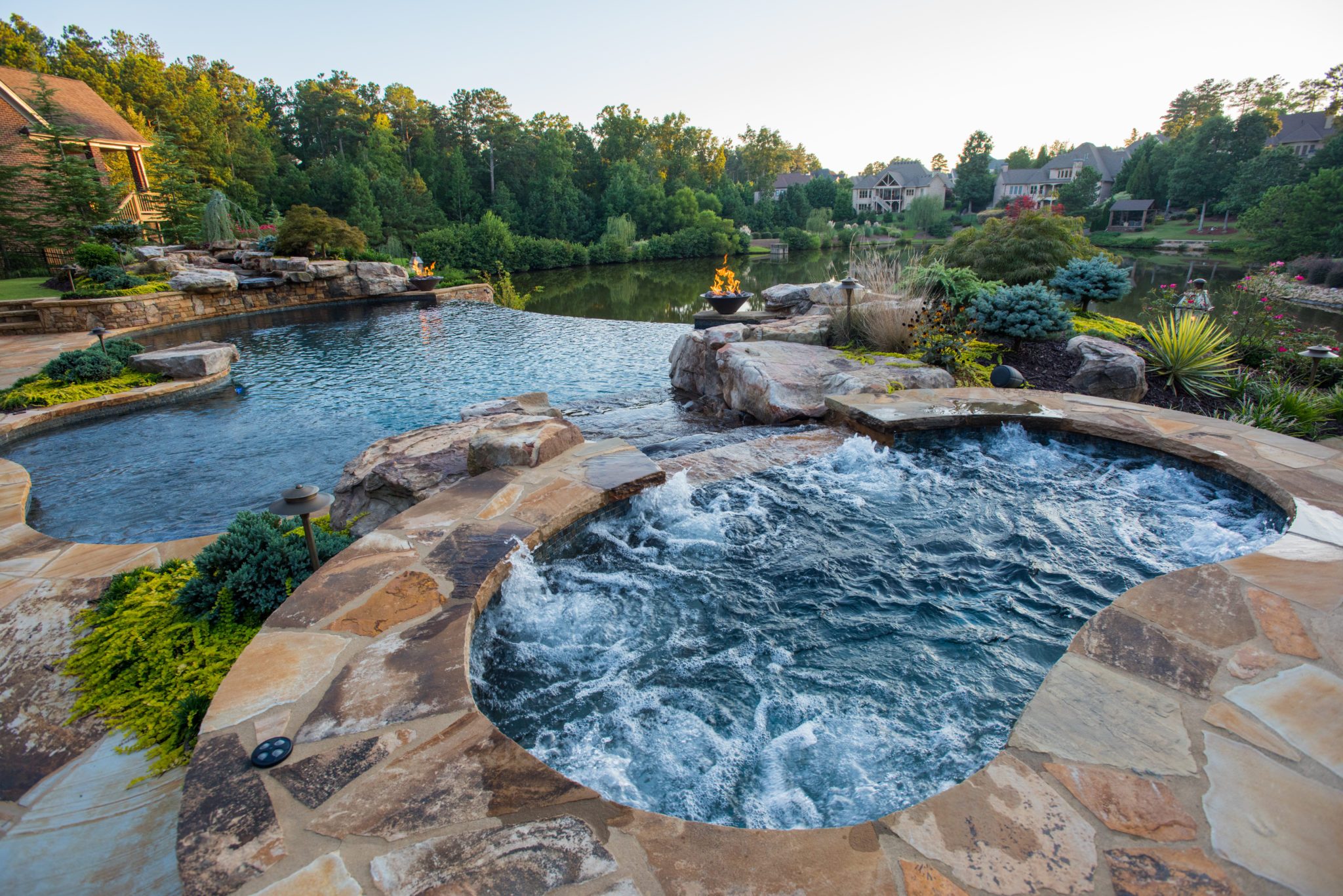 Pool With A Beautiful View