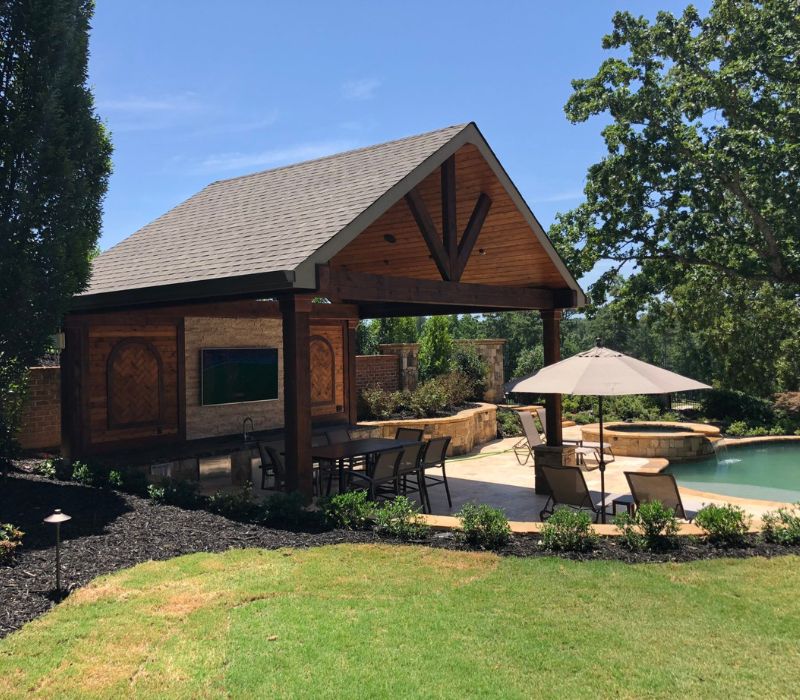 Pool Cabana Designs In Atlanta