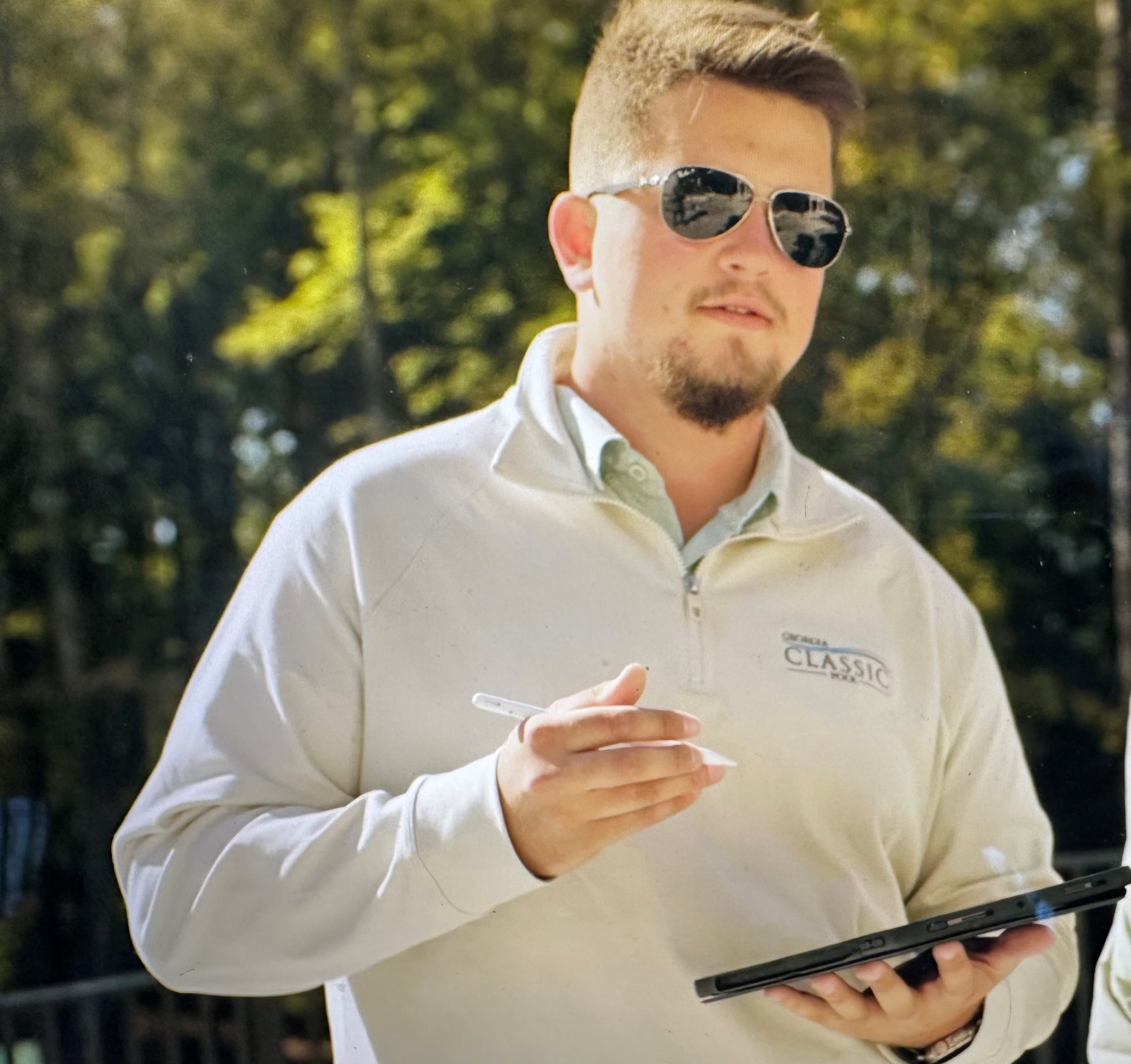 Andrew Dover, project manager and construction manager at Georgia Classic Pool